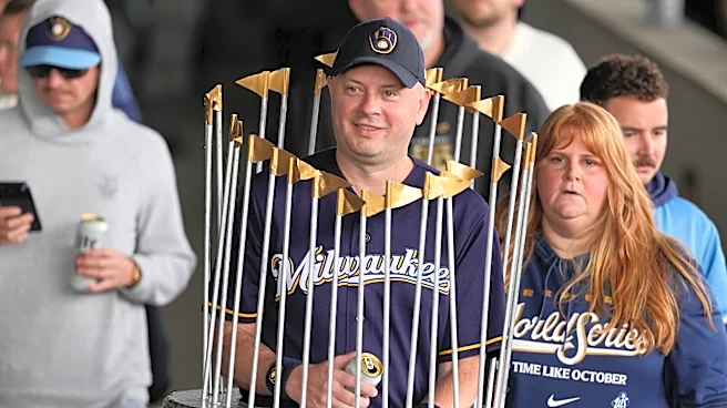 Brewers fans flood Milwaukee streets for a long-awaited World Series victory celebration