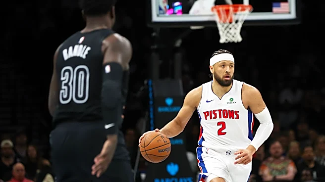 Pistons rout the winless Nets 110-94 in an NBA Cup opener