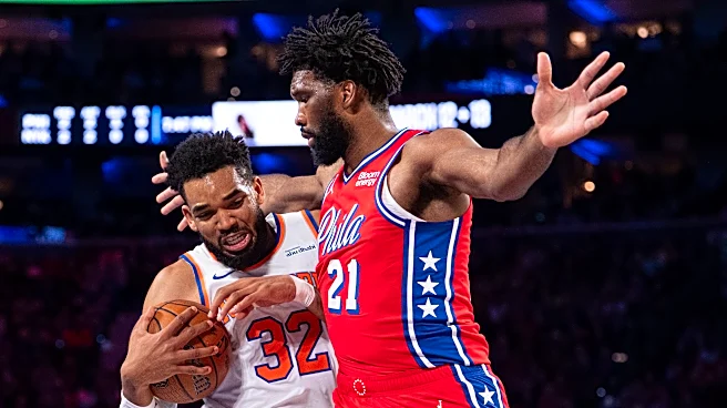 LeBron James scores 20 points to help 76ers beat champion Knicks for 2nd time this season, 98-93