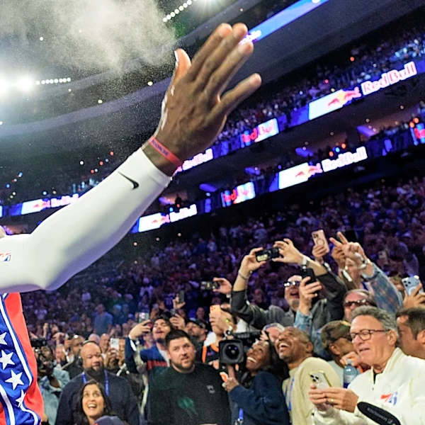 LeBron James is 41 and feeling young in Philly. He had his best game yet with the 76ers