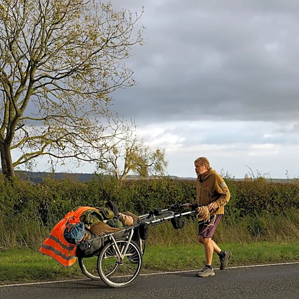 In 28 years of walking, Karl Bushby has overcome jungle, desert and red tape. Now he's nearly home