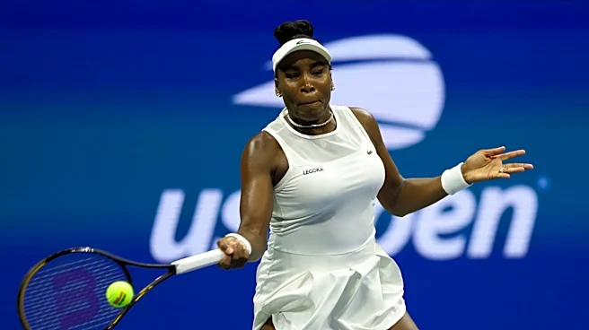 Venus Williams loses her doubles match at Guangzhou on the WTA Tour