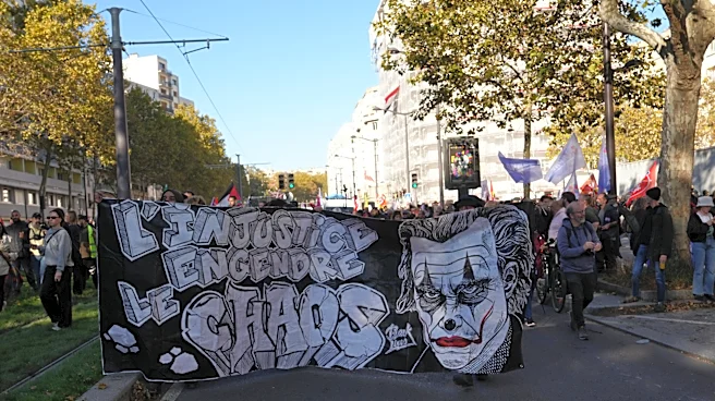 French government says 320,000 people protested nationwide on Saturday, fewer than in previous weeks