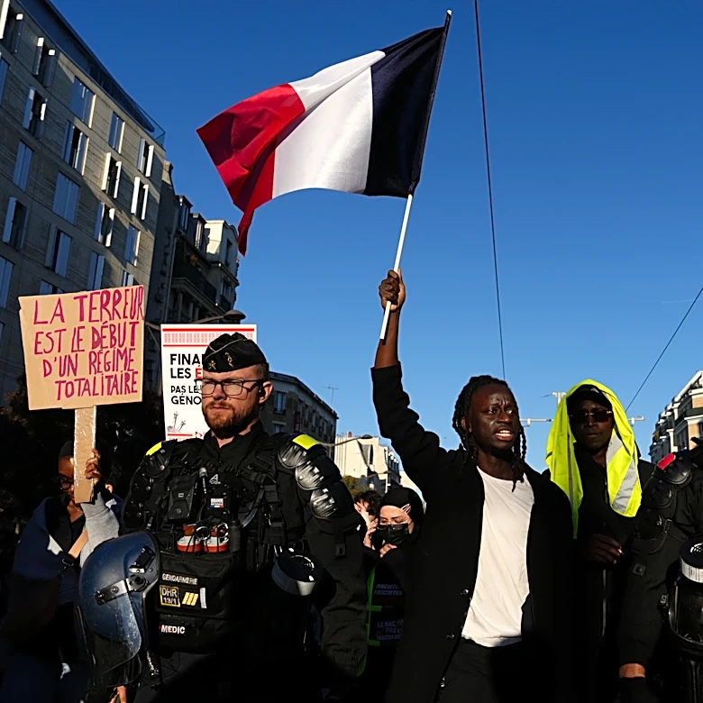 A third weekend of protests in France as youth-led rallies sweep Europe