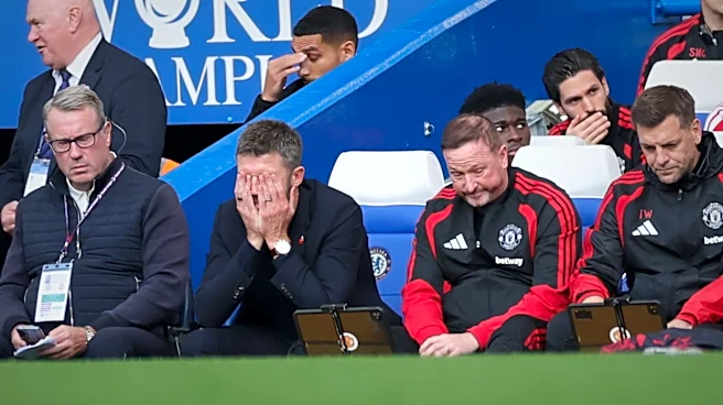Carrick under more pressure as 10-man Man United beaten at Chelsea, Man City loses again