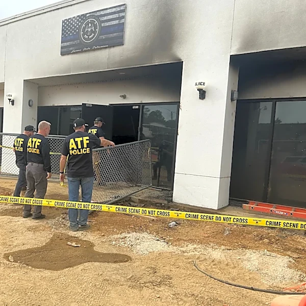 Federal officials investigate fire at beleaguered police department in Mississippi