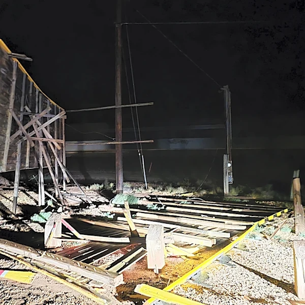 Monsoon destroys 77-year-old Route 66 icon. What's next for landmark