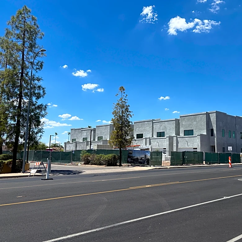 What's being built near Shalimar Golf Course in Tempe?