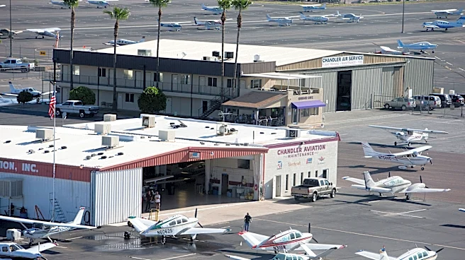 Chandler plane crashed just after departure, witness audio says