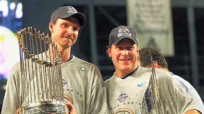 Curt Schilling, loud and strong, a big key to 2001 Diamondbacks' title