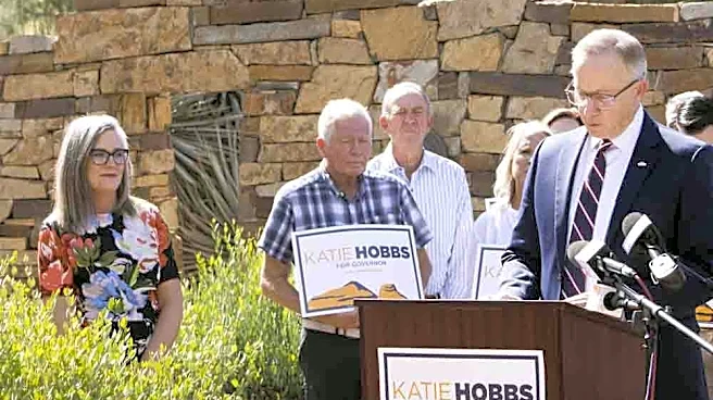 John Giles has crossed party lines before. Now he's Katie Hobbs' likely running mate