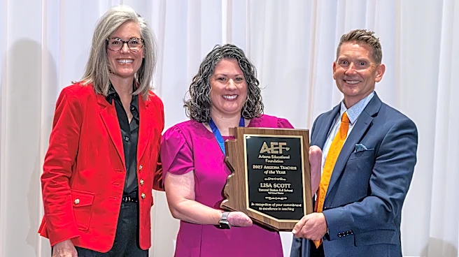 Students helped Arizona Teacher of the Year accept her new reality