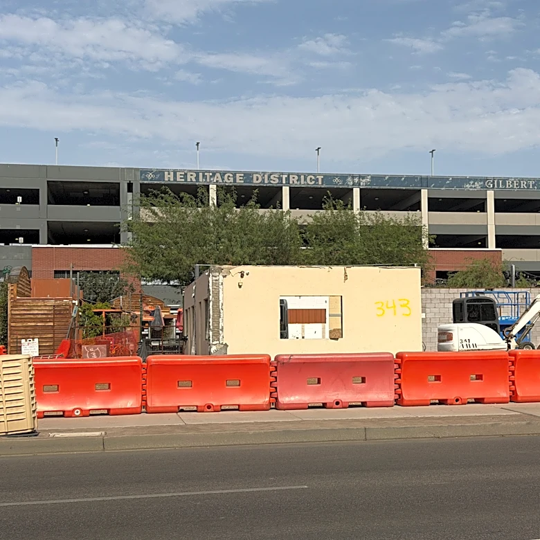 What's being built in downtown Gilbert?