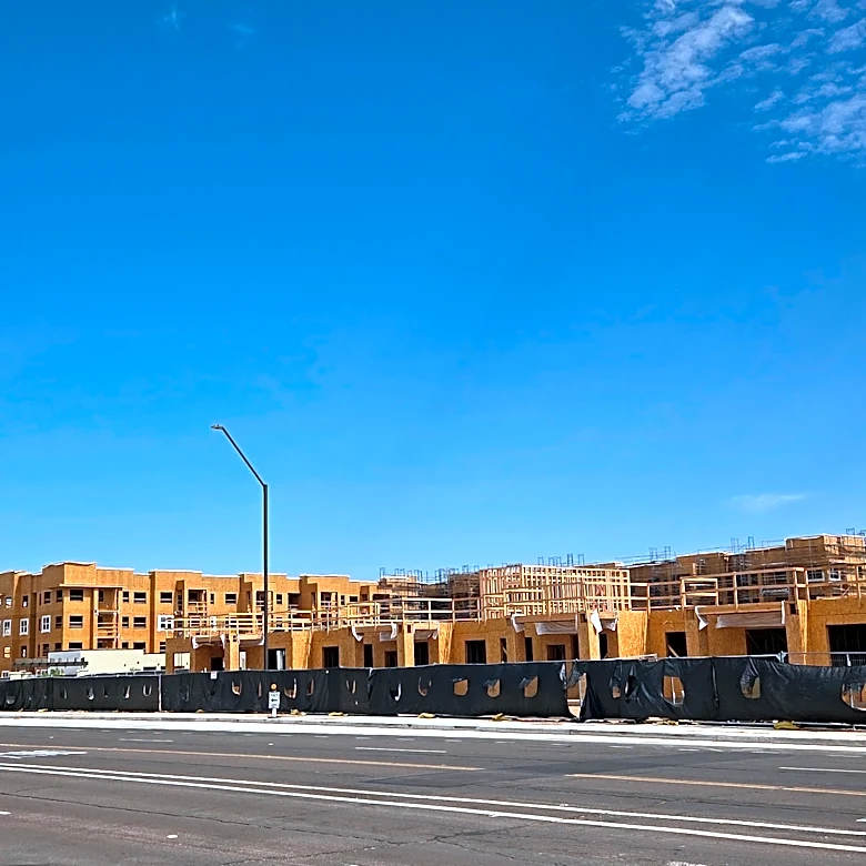 What is being built near Goodyear Airport?