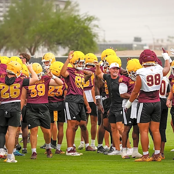 Here's who led the way for ASU football on dodgeball day at Camp T