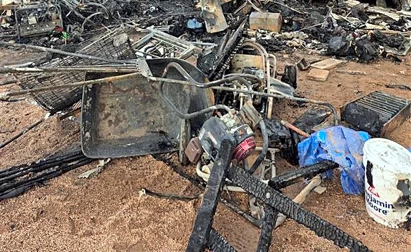 Home burned down in Apache Junction, killing puppy. It was ruled arson