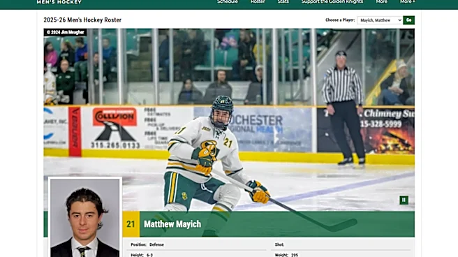 Matthew Mayich, Arizona State hockey player, in hospital after collapse