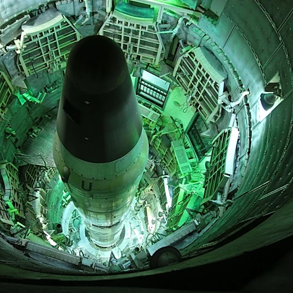 Arizona once was home to 18 nuclear missiles. You can still see one