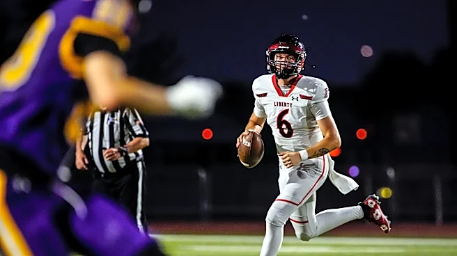 Liberty football makes big statement in blowout win over Mesa