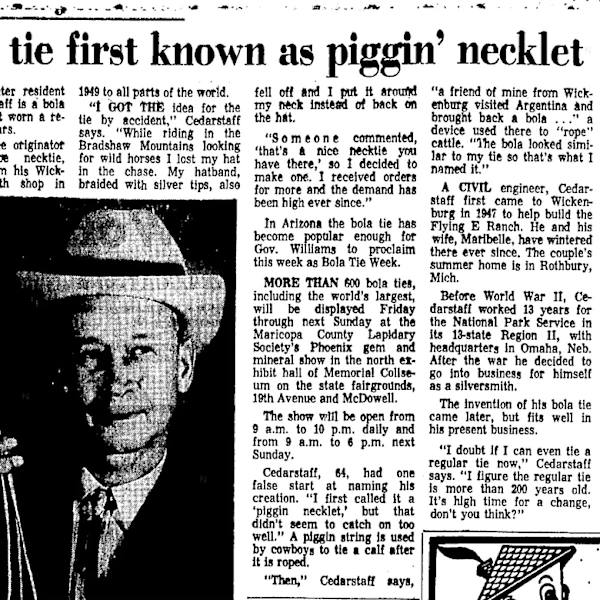 Who created this Western fashion? Historians challenge Arizona legend