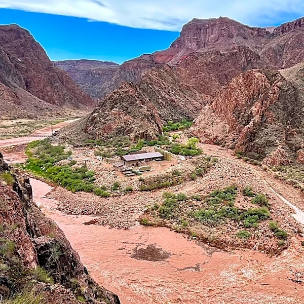 Grand Canyon flood damages key waterline, strains South Rim supply