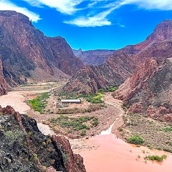 See the video from reporter's hike into flooded Canyon | Exclusive