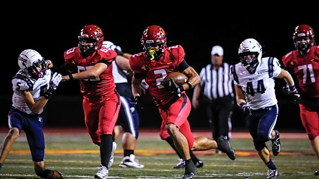 Chaparral football rolls past Tempe behind QB Trocki, RB Wilson