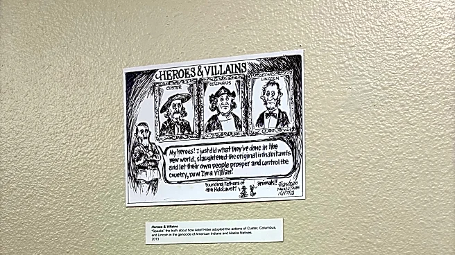 For Diné political cartoonist Jack Ahasteen, 'the pencil is my voice'