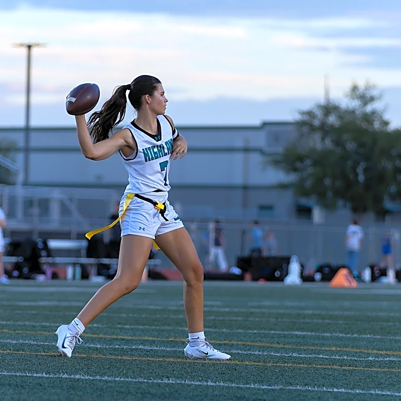 Highland takes down Campo Verde in 2026 flag football season opener