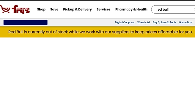 Arizona grocer stops selling popular energy drink. Here's why