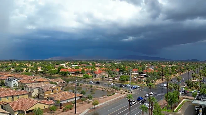 A major storm rolled through Phoenix area. How much rain did you get?