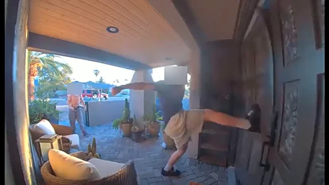 Phoenix home damaged by viral 'door kick challenge'