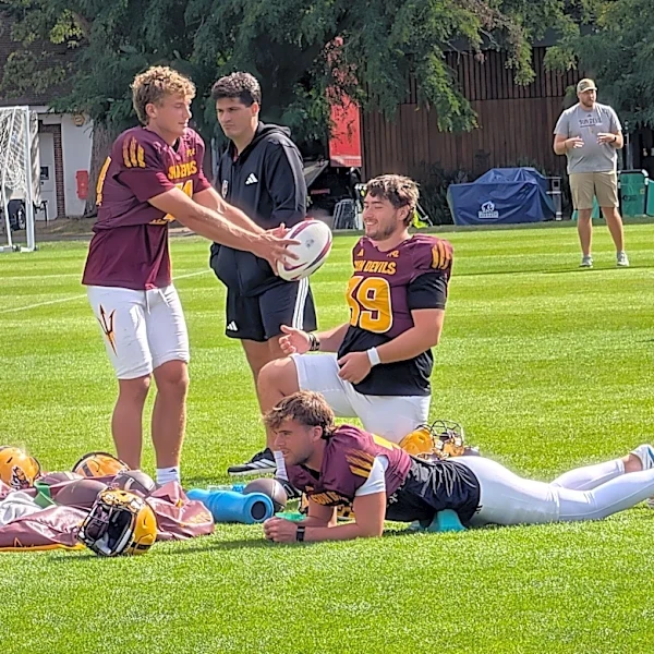 Gawking locals and a bathroom mishap highlight Arizona State's London week