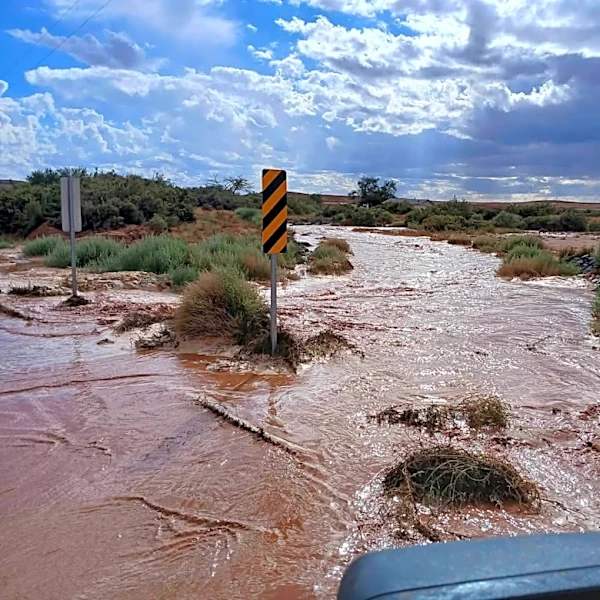Flash floods force evacuations, damage roads across the Navajo Nation