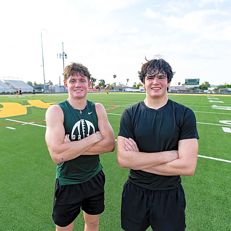 Horizon football's fast start fueled by Klopfenstein brothers, Brush