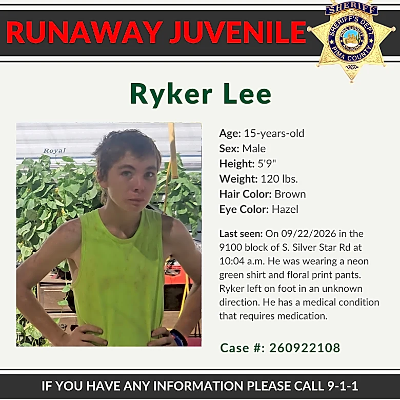 Tucson teen disappears. What deputies found at his home was shocking