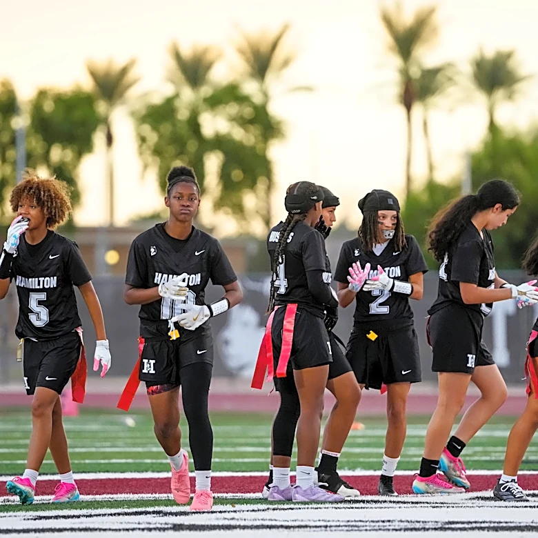Liberty snaps Hamilton flag football's 40-game win streak