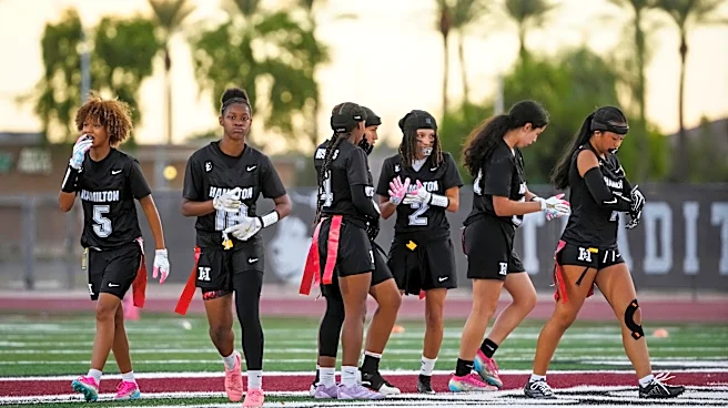 Liberty snaps Hamilton flag football's 40-game win streak