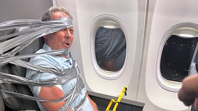 Duct-taped AZ passenger says he doesn't remember on-flight outburst