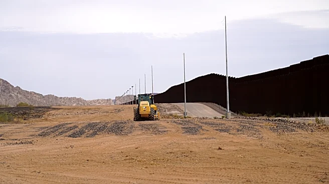Feds close access to border wall work zone in Arizona's San Rafael Valley