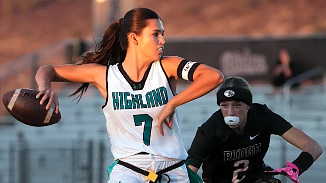 Highland flag football routs Mountain Ridge, tightens grip on 6A