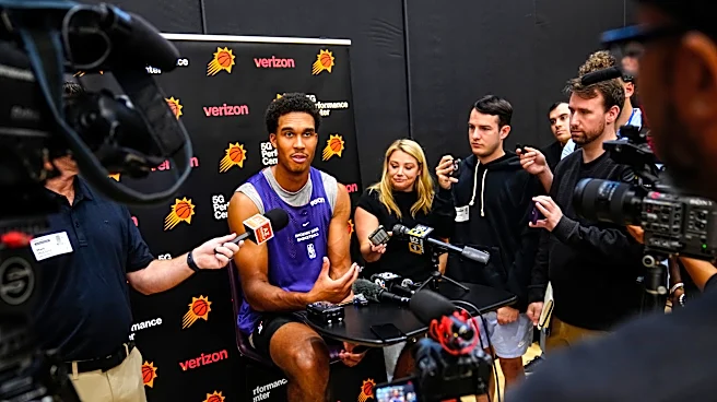 Watch: Suns players won't shout out college rivals: 'Are you crazy?'