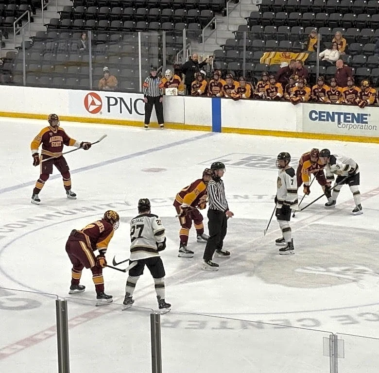 ASU hockey wins opener with a focus on fallen teammate Matthew Mayich