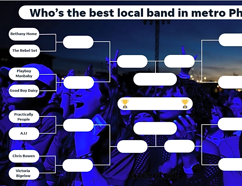 Vote now on the local band in Phoenix. Meet the bands in the Sweet 16