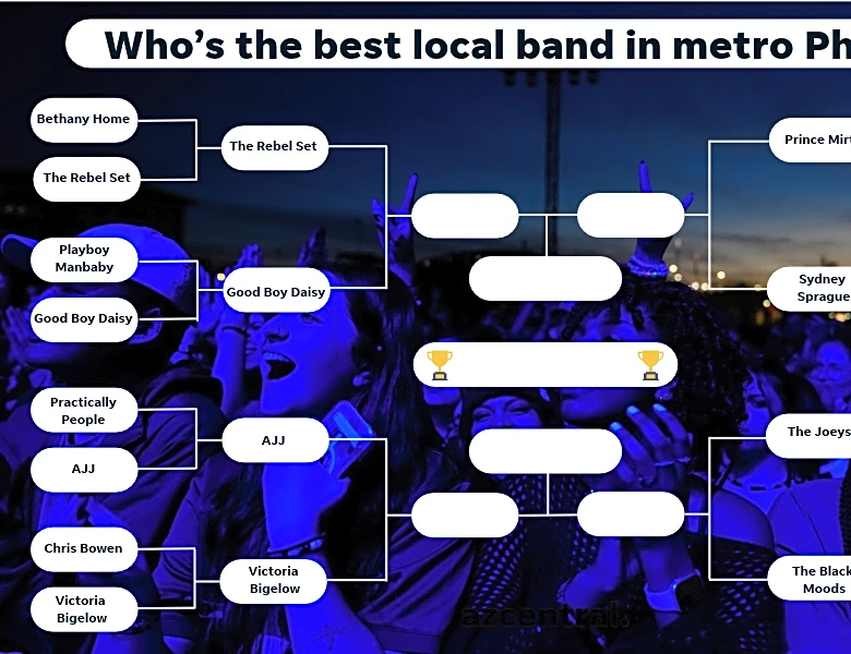 Make your Battle of the Bands picks. Meet the Phoenix Elite 8