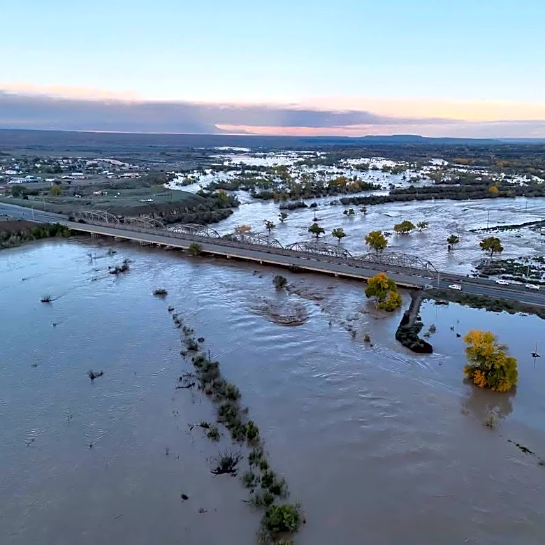 Floodwaters hit Four Corners with rescues and Shiprock bridge closure