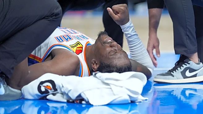 Graphic, gruesome injury to OKC star leaves MVP teammate SGA in tears