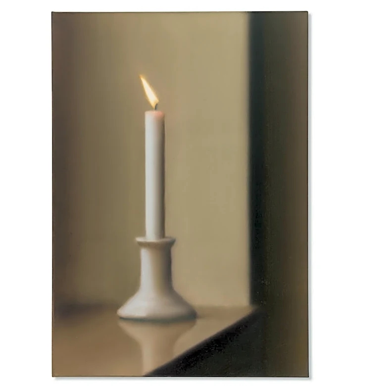 Gerhard Richter ‘Candle’ From Estate of Revered Dealer Marian Goodman Falls Short of a Record at $35.1 M.
