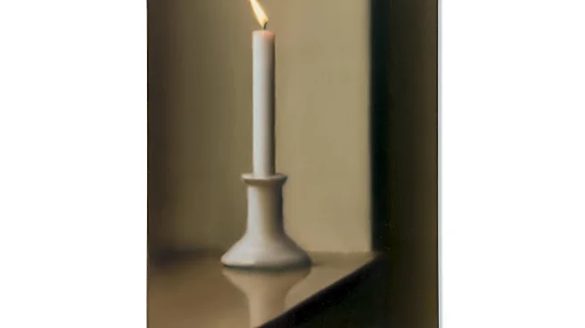 Gerhard Richter ‘Candle’ From Estate of Revered Dealer Marian Goodman Falls Short of a Record at $35.1 M.