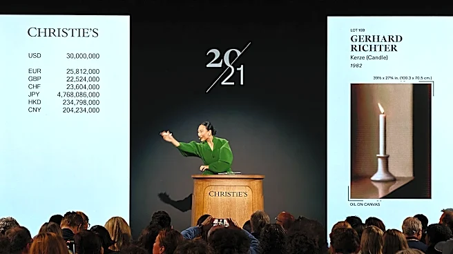 Marian Goodman’s $35.1 M. Richter ‘Candle’ Leads Christie’s Tepid $162.7 M. Trio of Postwar and Contemporary Sales